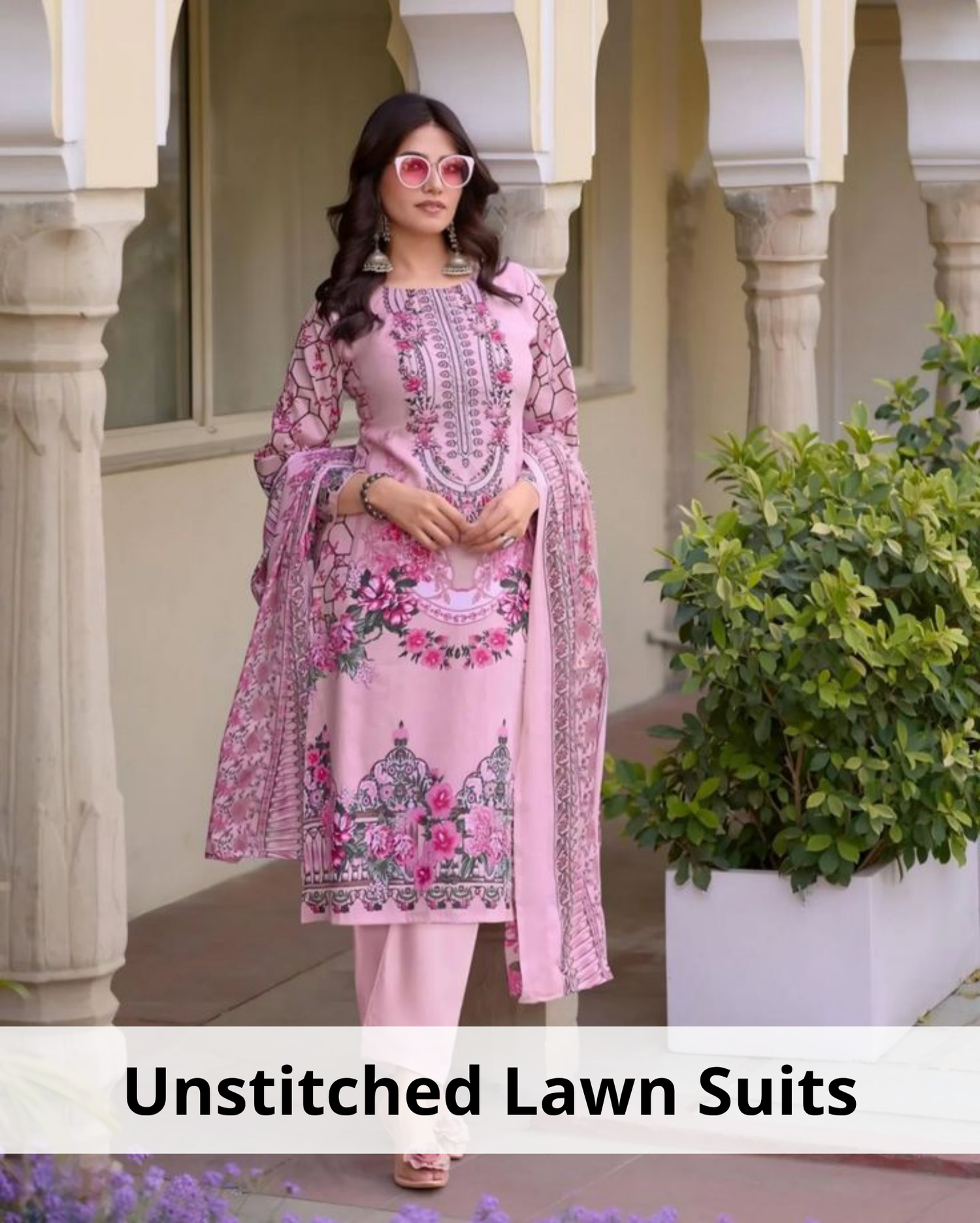 Unstitched Lawn Suits