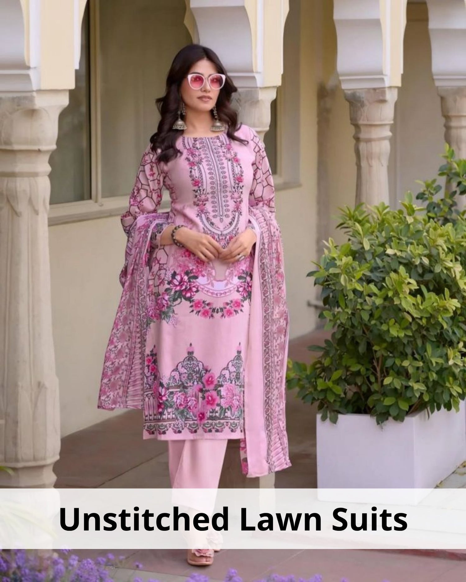 Unstitched Lawn Suits
